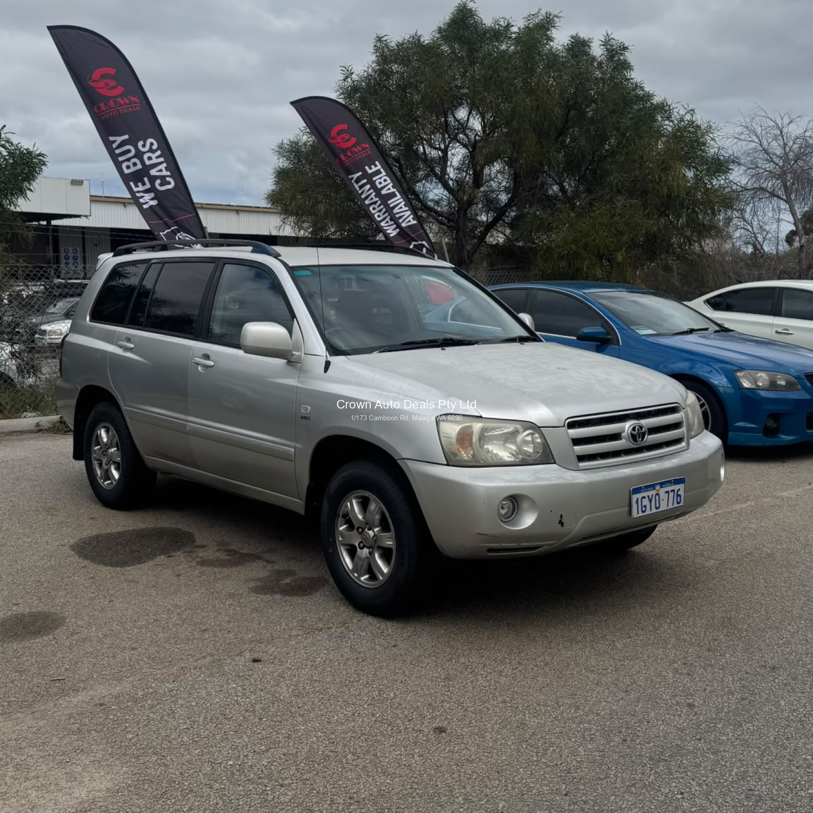 2006 Toyota Kluger Cvx 4X4 V6 Silver | Osborne Park Perth