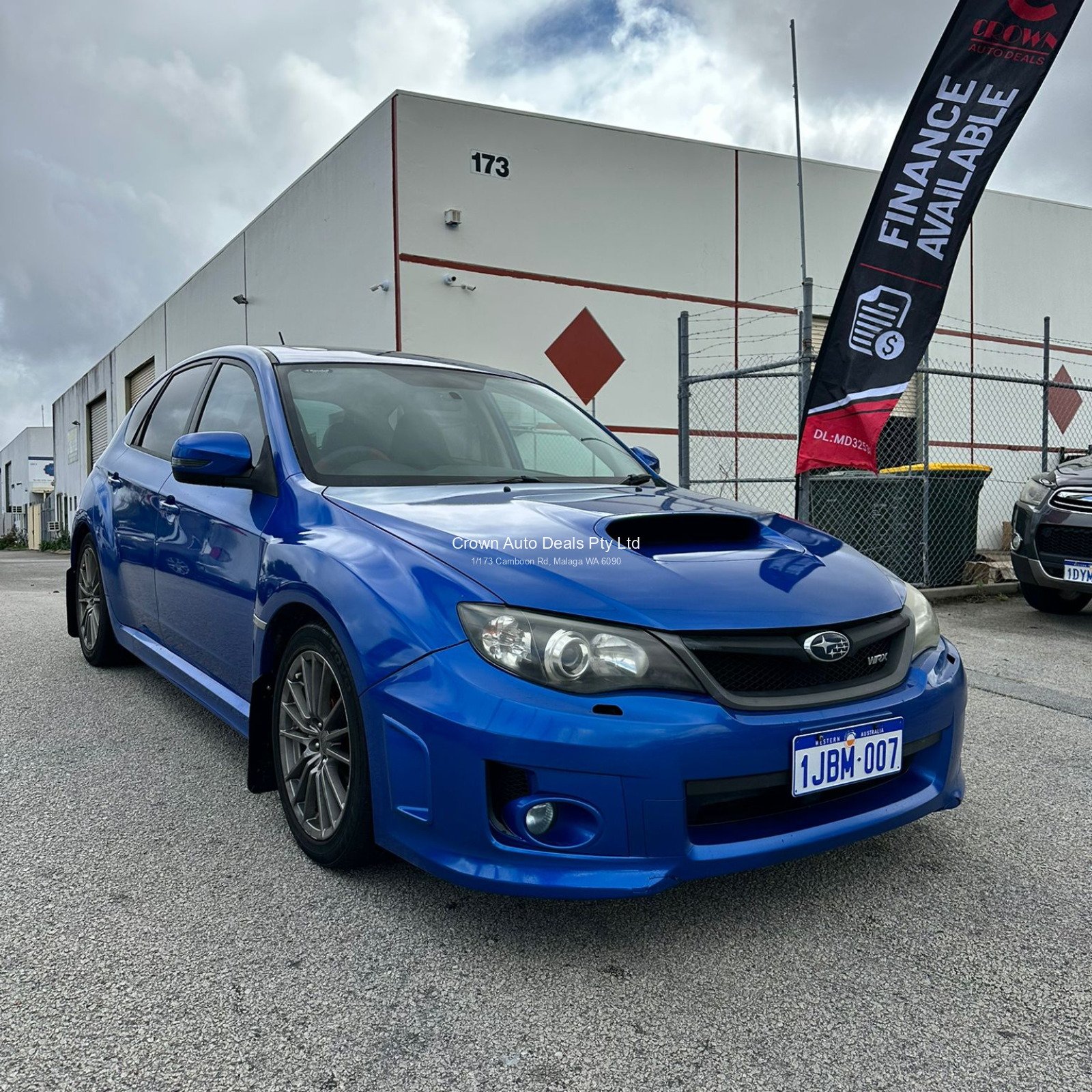 2011 Subaru Impreza Wrx Blue Sedan Automatic
