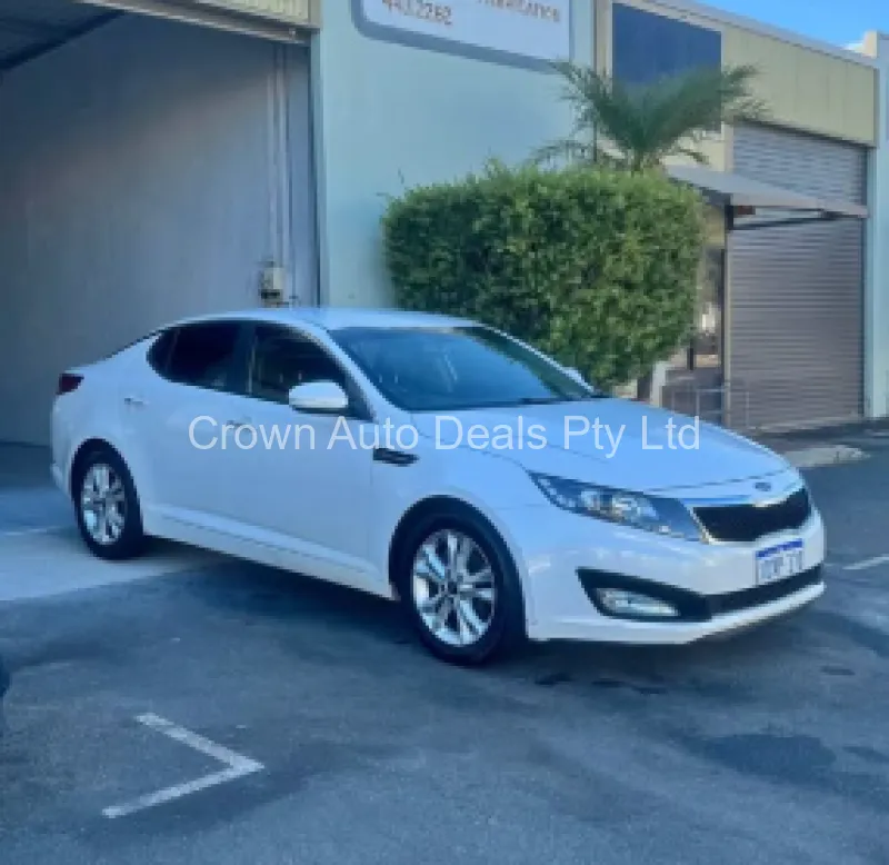 2012 Kia Optima (White)