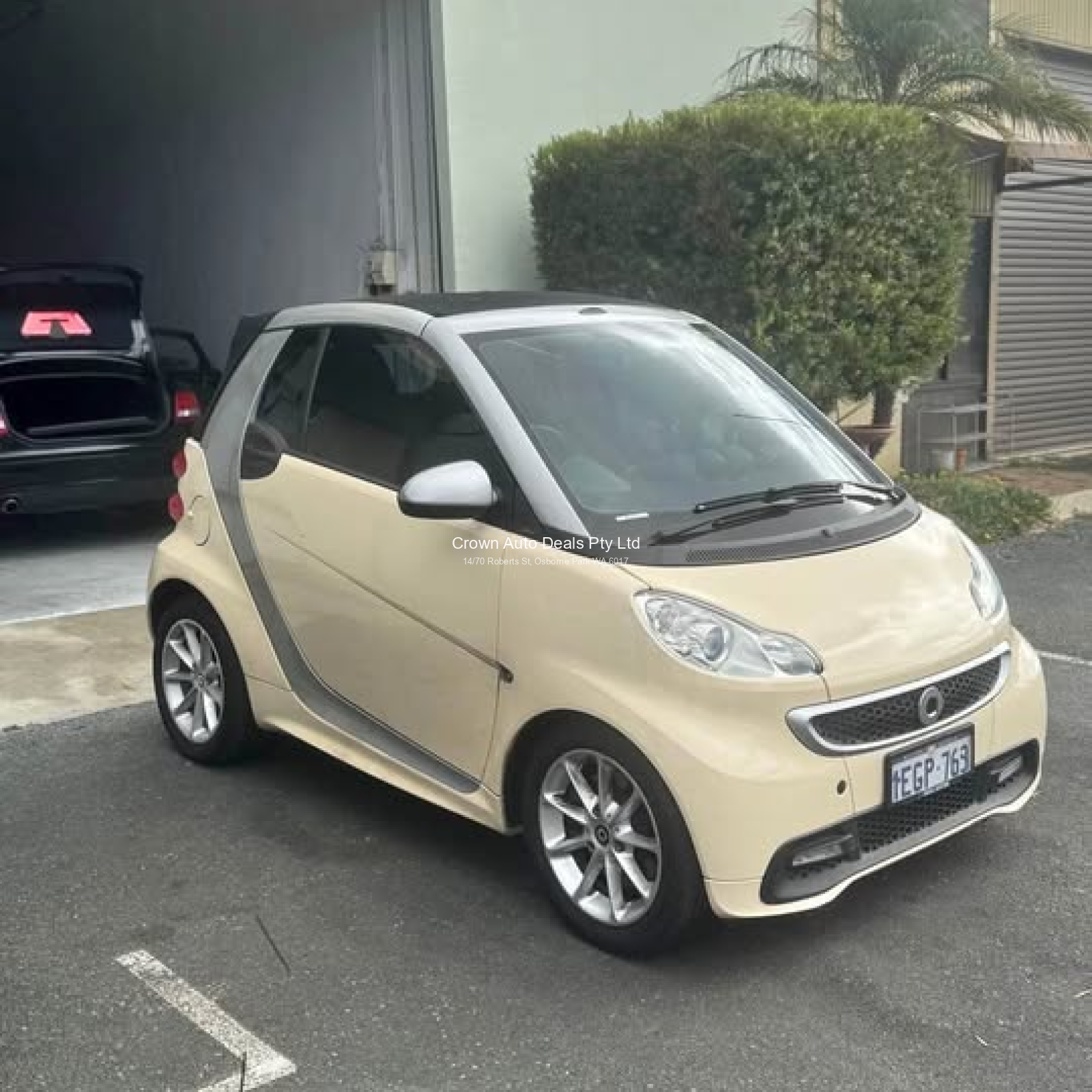 2013 Smart Fortwo Cabriolet Softouch Mhd A451 My13 – Fuel Efficient Used Convertible Car Perth Wa