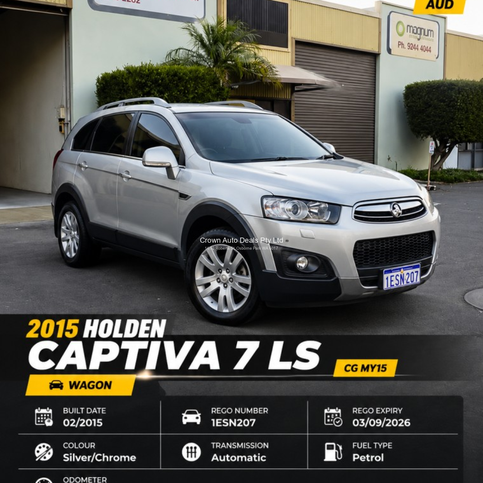 2015 Holden Captiva 7 Ls Wagon Osborne Park Perth